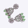 Saloni Fashion Jewellery Lovely Round and Leaf Shape Silver Plated Dangle Earring For Women and Girls - view 5
