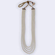 Saloni Fashion Jewellery Pearl 4 Layered Gold Plated Moti Mala Necklace For Women