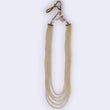 Saloni Fashion Jewellery Pearl 5 Layered Gold Plated Moti Mala Necklace For Women