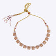 Saloni Fashion Jewellery Rajwadi Gold Plated Choker Necklace Set With Maangtikka For Women and Girls - view 3