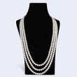 Saloni Fashion Jewellery Royal Pearl 3 Layered Gold Plated Moti Mala Necklace For Women - view 2