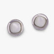 Saloni Fashion Jewellery Square Shape Studded CZ Silver Plated Combo Set of 2 Stud Earring For Women - view 5